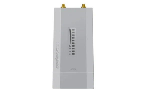 With a Transmit range of up to 50Km, at 150Mbps the Ubiquiti Rocket RM5-Ti offers high quality and efficiency.