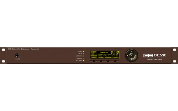 DEVA DB7001 – DSP-Based FM Monitoring Receiver with Web Interface