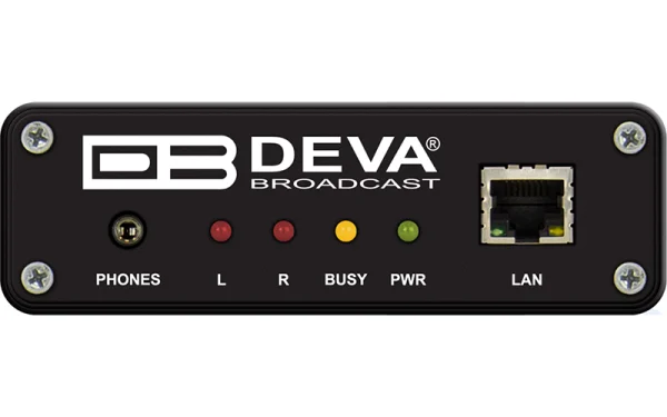 DEVA DB90-RX – Compact IP Audio Decoder for Professional Streaming