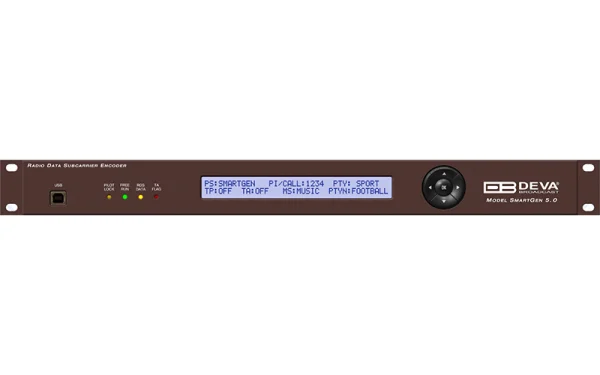 DEVA SmartGen 5.0 – Professional RDS/RBDS Encoder with LAN & USB