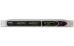 The Inovonics AARON 650 FM Rebroadcast Receiver is a high-performance device designed for handling challenging reception scenarios in FM rebroadcasting and translation applications.