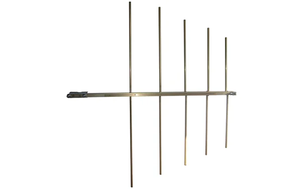 The Label Italy FM Log Periodic Antennas are precision-engineered broadband solutions for FM broadcasting, available in 5-element and 8-element configurations.
