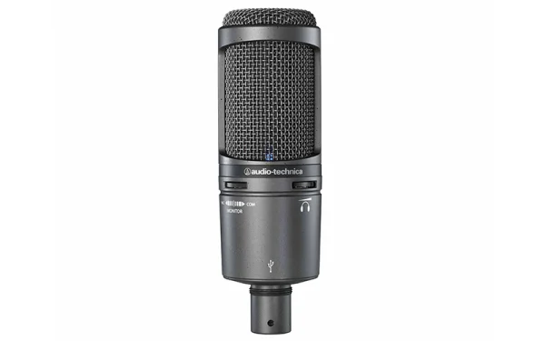 The audio-technica AT2020USB-XP is a professional-grade USB microphone built for podcasting, streaming, voiceovers, and remote conferencing.