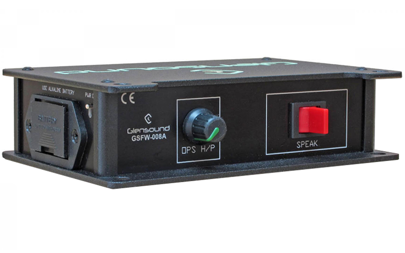 The Glensound GS-FW008 is a high-performance four-wire talkback unit designed for broadcast, live events, and production environments.
