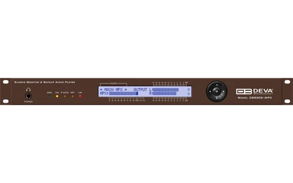 DEVA DB8009-MPX – Dual MPX Backup Switcher for FM Broadcast