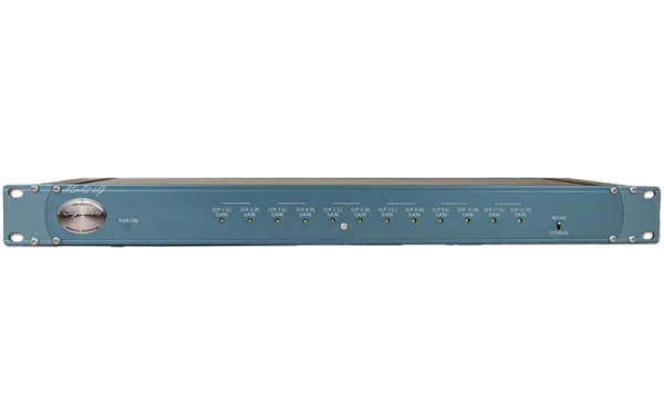 The Glensound Signature ADA 2:6G has 1 x stereo input that is distributed to 6 x stereo outputs, each with its own gain control.