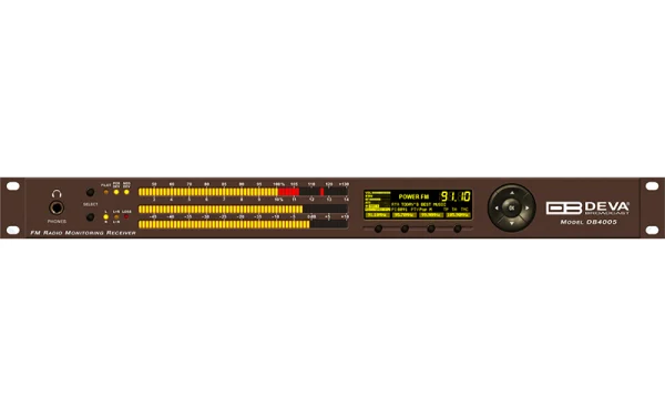 DEVA DB4005 – FM Monitoring Receiver with RDS Logging and Web Control