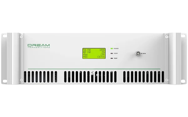 Introducing the DREAM Transmitters TX1000 - a compact yet powerful 1kW AM transmitter that offers broadcasters exceptional functionality and flexibility.
