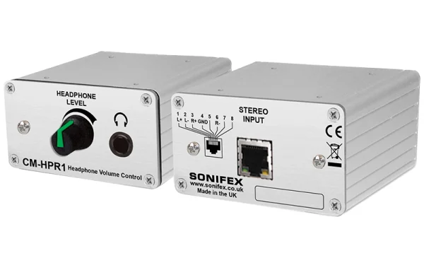 Sonifex CM-HPR1 – Passive Headphone Volume Controller for Balanced Audio