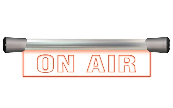 Sonifex LD-40F1ONA – 40cm On-Air LED Studio Sign (Red)