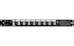 The Sonifex CM-TB8 is a powerful and highly flexible Talkback Control Unit for connecting multiple four-wire lines and IFB's in a single 19" rack unit.