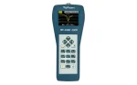 The RigExpert AA-1500 ZOOM 0.1 to 1500 MHz analyzer displays SWR, return loss, R, X, Z, L, C, Magnitude, and Phase Angle at a single frequency.