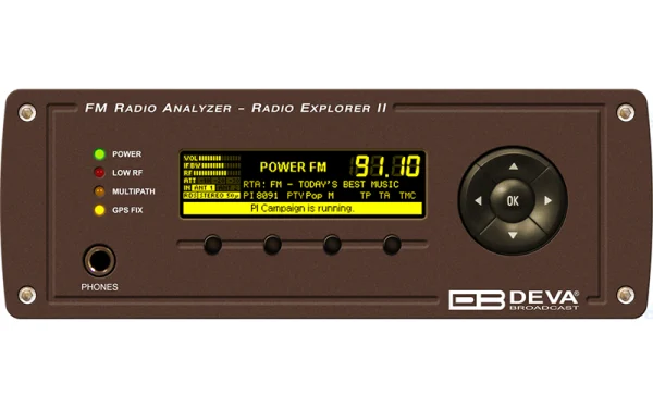 DEVA Radio Explorer II Mobile FM Radio Analyzer