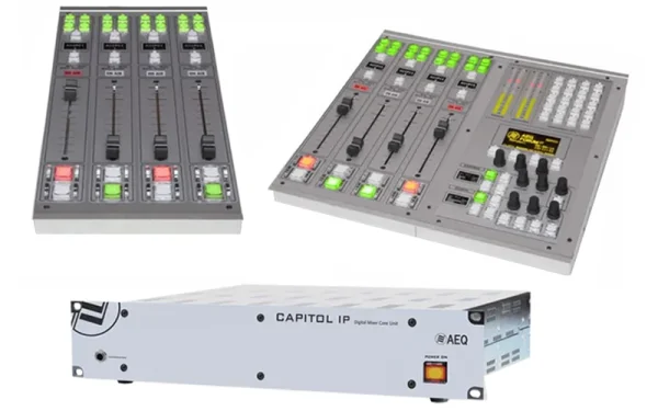 AEQ FORUM LITE | Compact Digital Broadcast Console with DSP