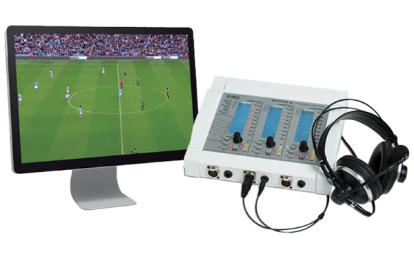 AEQ Olympia 3 | Broadcast Commentary Unit with AoIP Support
