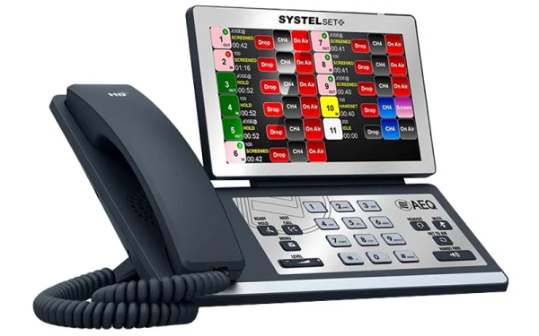 AEQ Systel IP | Professional VoIP Talkshow System for Broadcast Studios