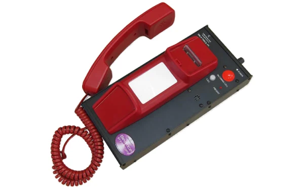 The user of the handset on the Glensound Beatrice P1 can listen to one audio feed from the network and send one audio channel out onto the network.