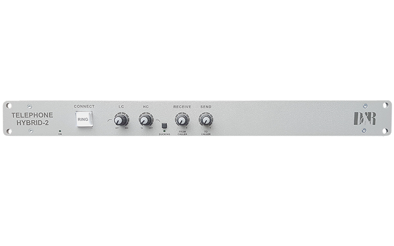 The D&R Telephone Hybrid-2 is an analogue unit with digital control and features like ducking making intelligibility clearer in a broadcast environment.