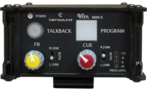 The Glensound VITA Mini X is equipped with two versatile 4-wire circuits, commonly employed for main program on-air broadcasts, coupled with a dedicated talkback circuit.
