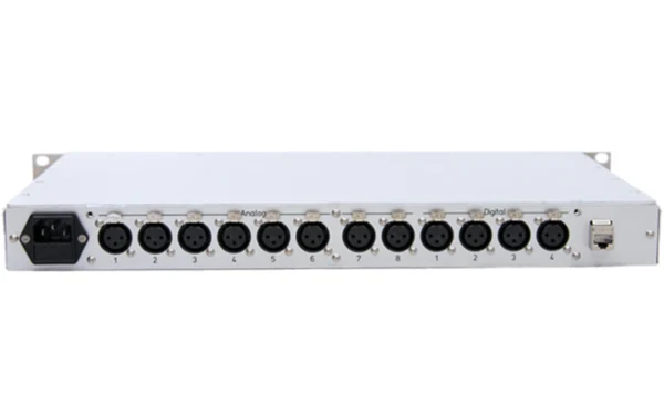 The RFmondial RF-LW is a professional 8-channel Livewire input node specifically targeted for broadcasting and audio applications.