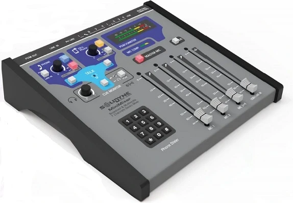 The Solidyne MiniMixer is a powerful, feature-packed solution for those who need professional-quality audio mixing in a compact form factor.