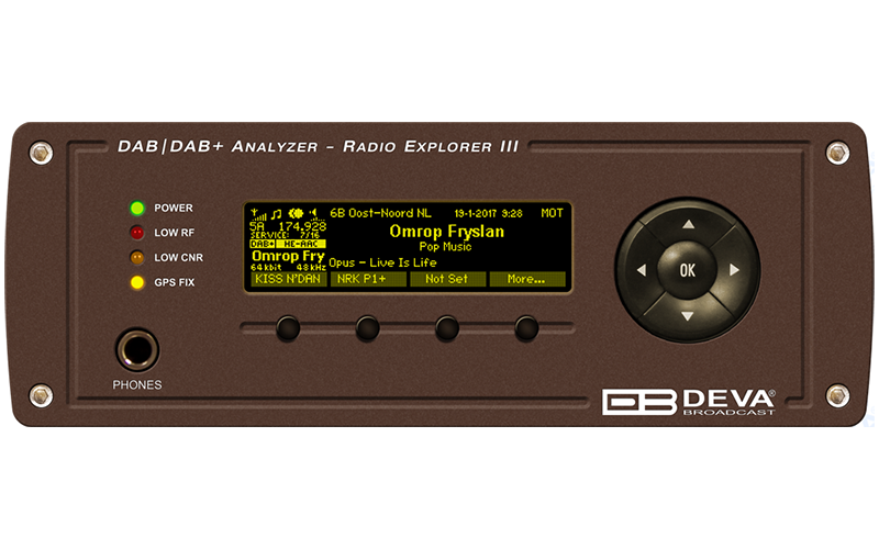 DEVA Radio Explorer III HD – Portable FM and HD Radio Signal Analyzer