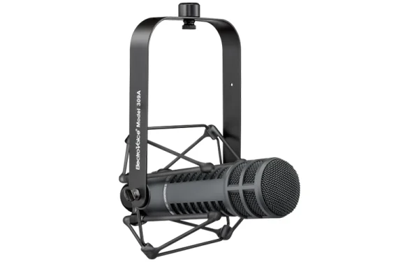 The Electro-Voice RE20-Black dynamic cardioid microphone is truly an industry standard, a firm favorite for broadcasting, podcasting, and sound engineering worldwide.