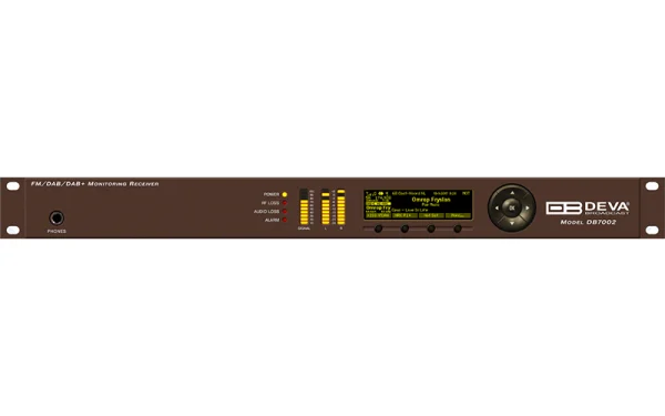 DEVA DB7002 – FM Broadcast Monitoring Receiver with RDS & IP Audio