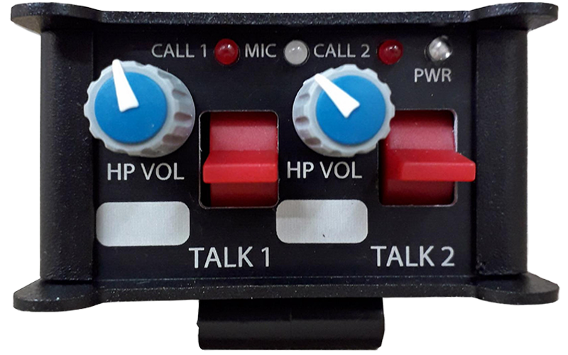 The Glensound BEATRICE B2 is an ultra compact, robust, portable two channel beltpack intercom designed for broadcast, theatre and professional audio applications.