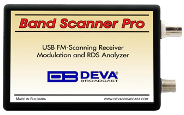 DEVA Band Scanner Pro – FM Signal Analyzer with GPS