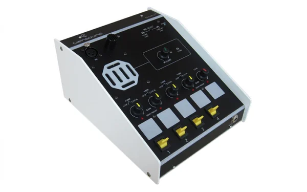 The Glensound GS-FW012 ip is a versatile 4-wire audio interface designed for integration with Dante networks, providing professional-grade audio connectivity and routing.