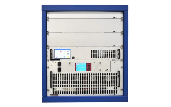 The OMB EM 3500 DDS 3500W fully digital FM transmitter has been created by the factory design center of development for DDS technology.