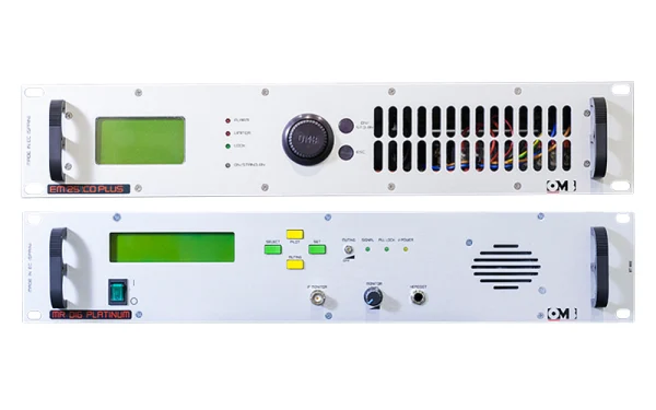 The OMB FM RE-EMITTER  (MR FM receiver + EM 25 DIG transmitter), increases the coverage of an OB unit to (100 km/60 miles+) when installed on a mountain or high-rise building.