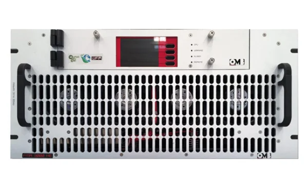 The OMB FMA 3000 HE 3KW FM amplifier has been created by the OMB center of development for high efficiency amplifiers.