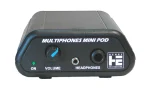 The Henry Engineering MINIPOD MAXX is a compact stereo headphone amplifier for broadcast studios and other commercial sound installations.