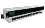 The Sonifex AVN-AO16R audio converter and interface converts up to sixteen analogue outputs from the Dante Audio-over-IP networking standard.