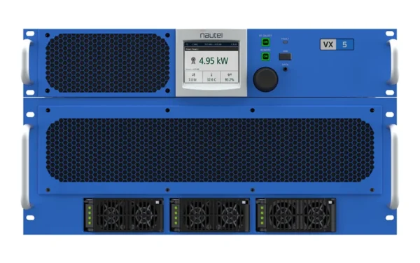 The Nautel VX5 sets the standard for modern FM broadcasting, delivering a robust 5000 Watt output in a compact, energy-efficient design.